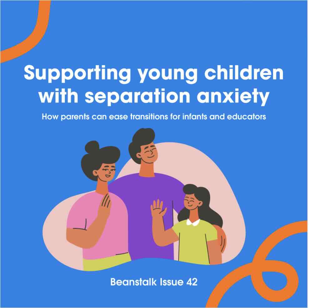 Supporting young children with separation anxiety