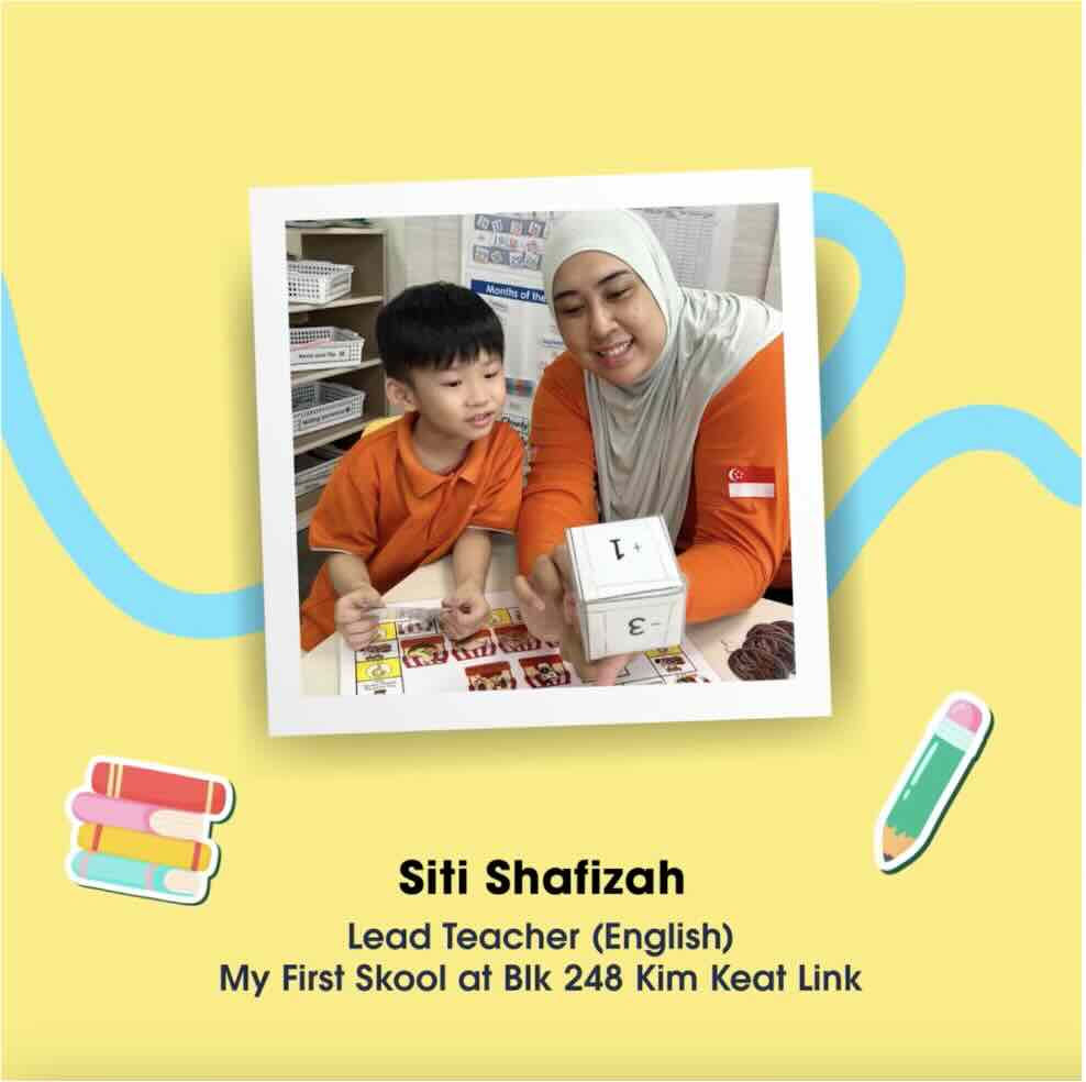 Showing appreciation for our early childhood educators – Ms Siti Shafizah