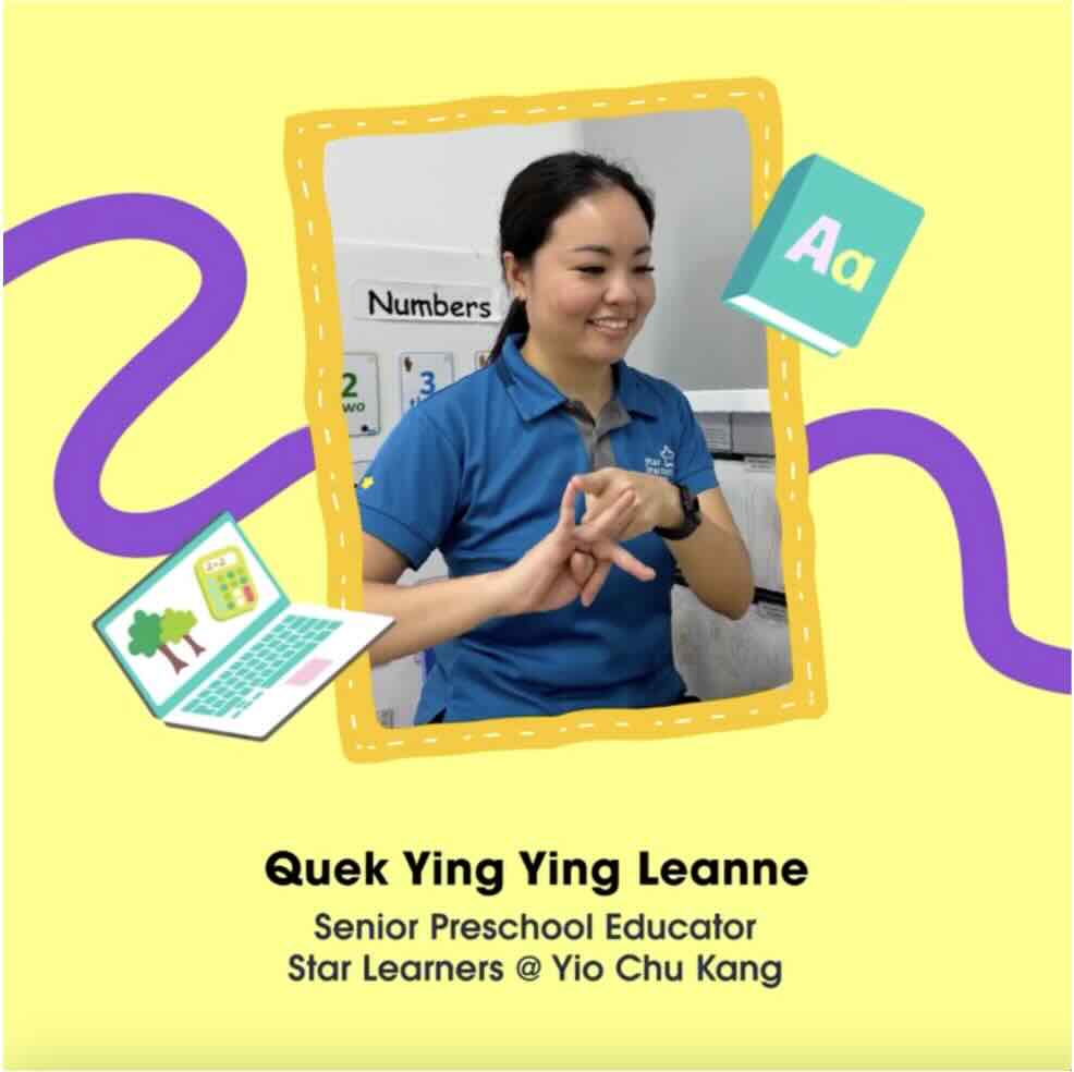 Showing appreciation for our early childhood educators – Ms Leanne Quek